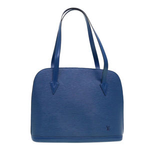 LOUIS VUITTON Epi Lussac Shoulder Bag Blue M52285 LV Auth 38359